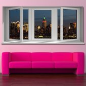 Window illusion Wall Stickers