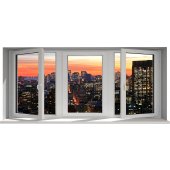 Window illusion Wall Stickers