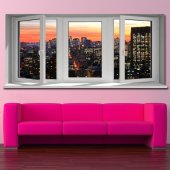 Window illusion Wall Stickers