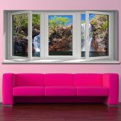 Window illusion Wall Stickers