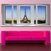 Window illusion Wall Stickers