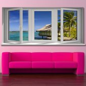 Window illusion Wall Stickers