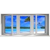 Window illusion Wall Stickers