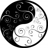 Yin yang Wall Stickers