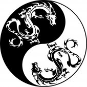 Yin yang Wall Stickers