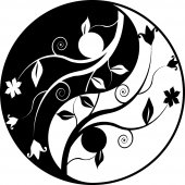 Yin yang Wall Stickers