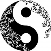 Yin yang Wall Stickers